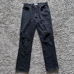 Agolde Lana mid rise vintage straight jeans